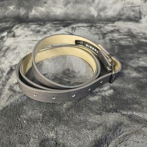 TORRID Black Leather Belt